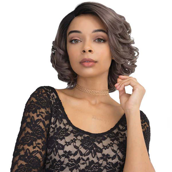 Janet Collection Human Hair Blend Brazilian Scent Lace Part Wig EMOTION - Image 2