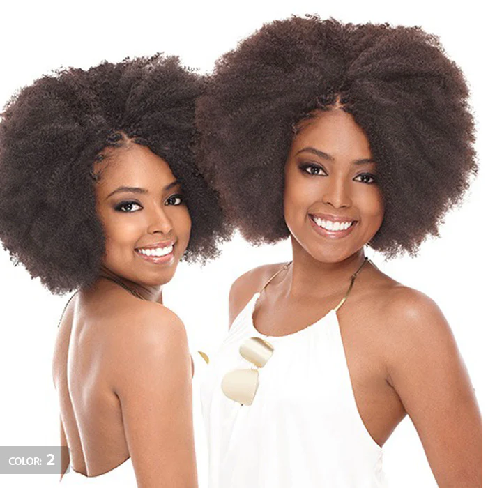 Janet Collection Noir 2 in 1 Value Pack Braid - AFRO KINKY BULK 24" - Image 6