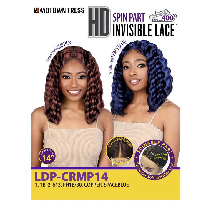Motown Tress HD Spin Part Lace Wig - LDP-CRMP14 - Image 4