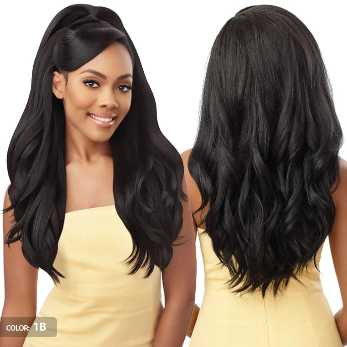 Outre Converti Cap Half Wig - CURVY ADDICTION - Image 4