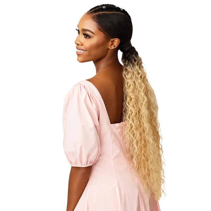 Outre Converti Cap + Wrap Pony Half Wig - YOUNG & WILD - Image 3