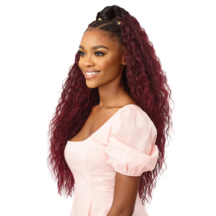 Outre Converti Cap + Wrap Pony Half Wig - YOUNG & WILD - Image 4