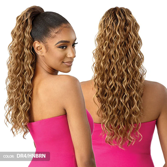 Outre Pretty Quick Drawstring Ponytail - MAHINA 22" - Image 3