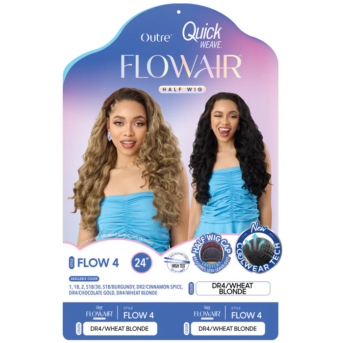 Outre Quick Weave Flowair Half Wig - FLOW 4 - Image 5
