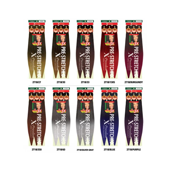 Outre X-Pression Pre-Stretched Crochet Braid - ULTRA BRAID 3X 42" - Image 5