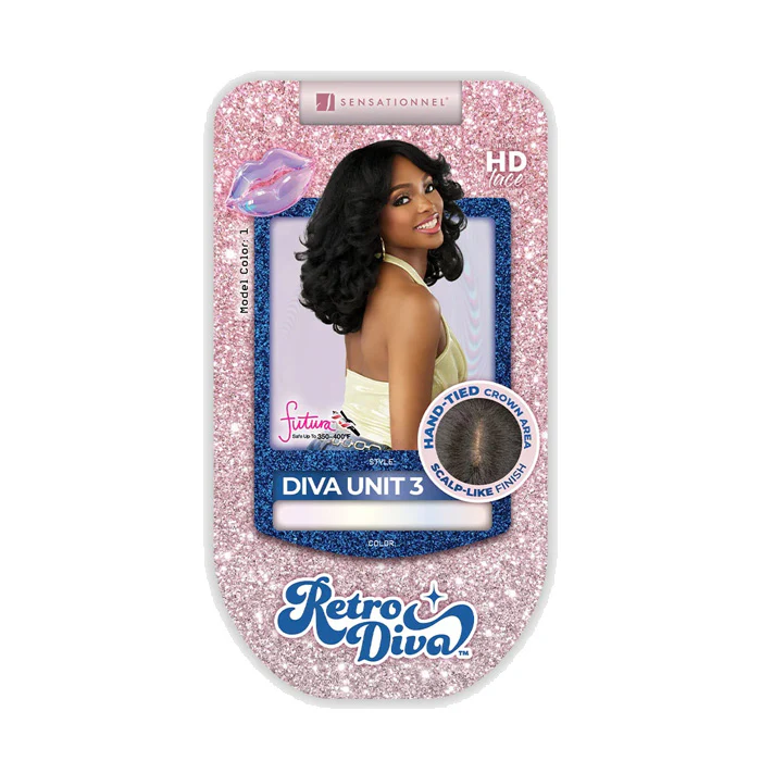 Sensationnel Glamora Retro Diva HD Transparent Lace Part Wig - DIVA UNIT 3 - Image 2