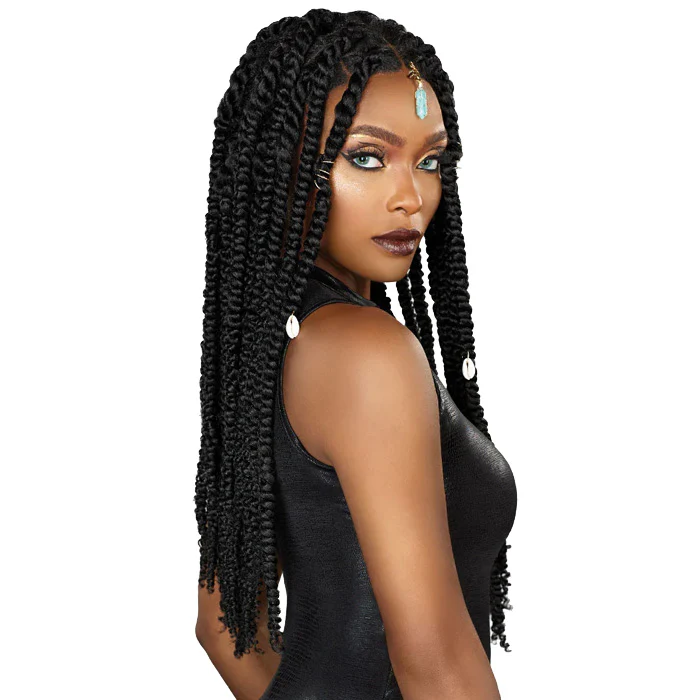 Sensationnel Strand X Glueless HD Full Lace Hand-Tied Braided Wig - UNIT 6