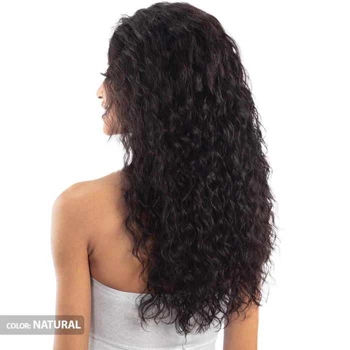 Shake N Go Glossy 100% Virgin Remy Hair Glueless HD 13x5 Lace Frontal Wig - DEEP 22 - Image 2